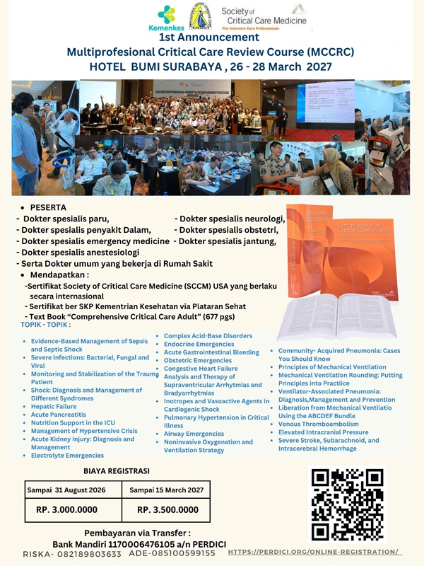 Multiprofessional Critical Care Review Course 2027